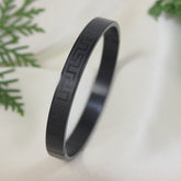 Stainless steel Greek Pattern Kada